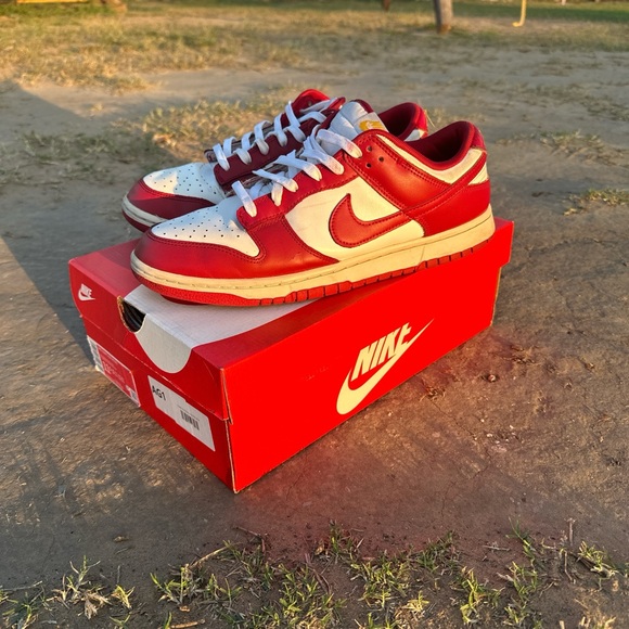 Nike Other - Nike Red and White Sneakers